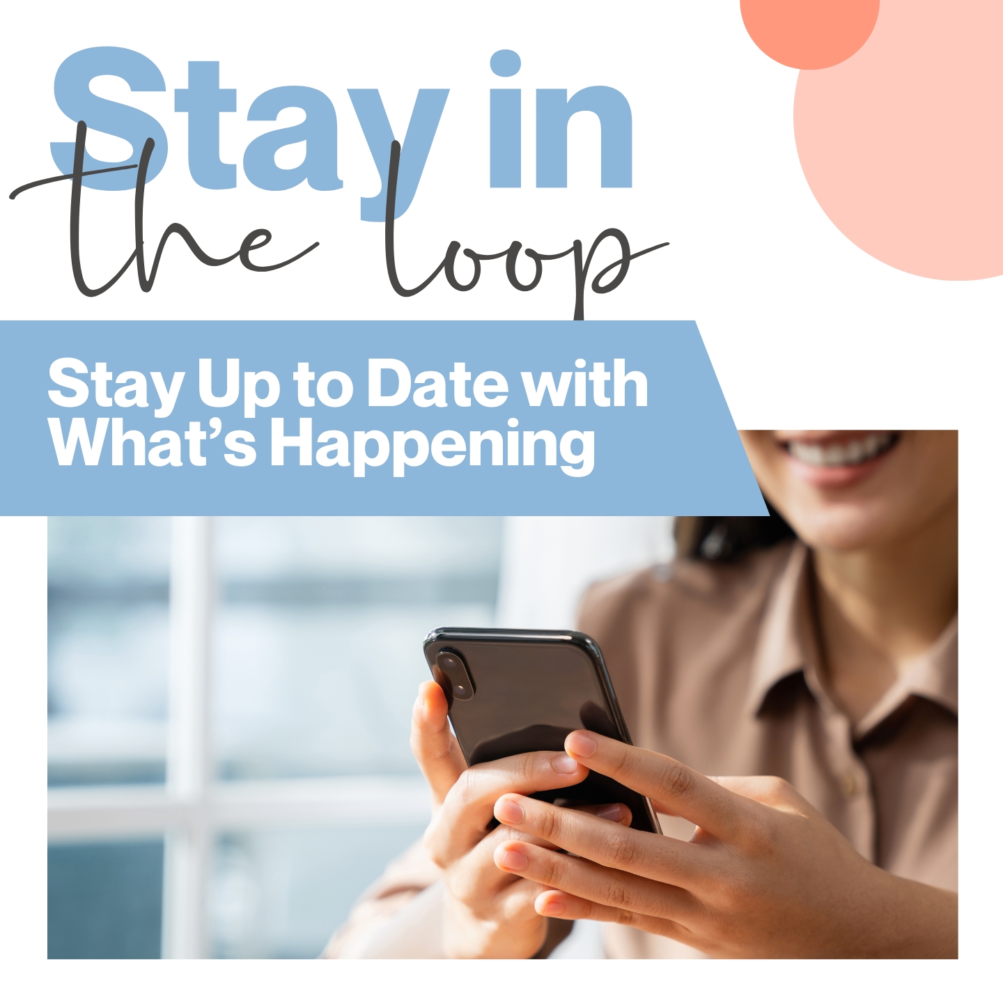 What's On - Stay in the loop