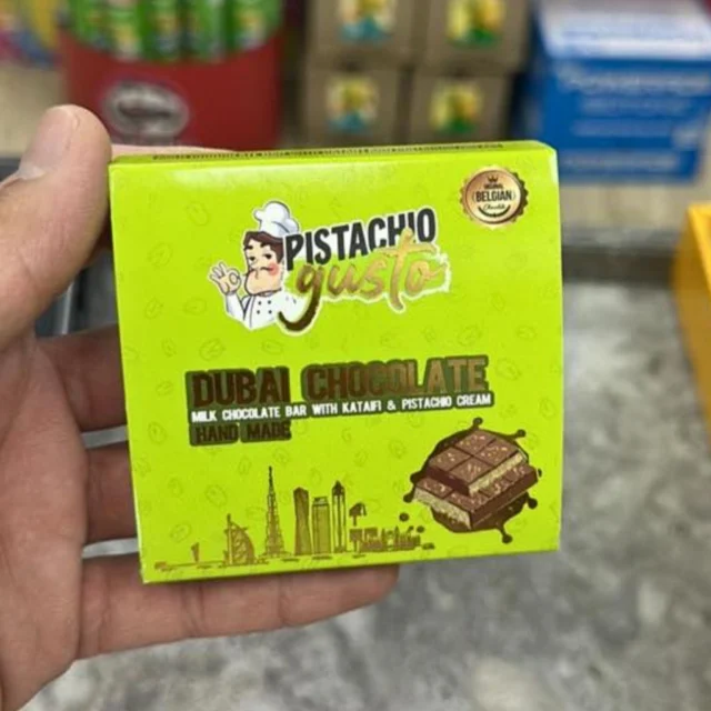 The viral Dubai Chocolate has arrived at Everest Grocery Store Brisbane! 🍫 Indulge in a milk chocolate bar filled with crunchy kataifi and smooth pistachio cream, a sweet sensation everyone's talking about.

Open daily from 10.00am - 8.00pm, don't miss your chance to try it!

#CoorparooSquare #EverestGroceryStore